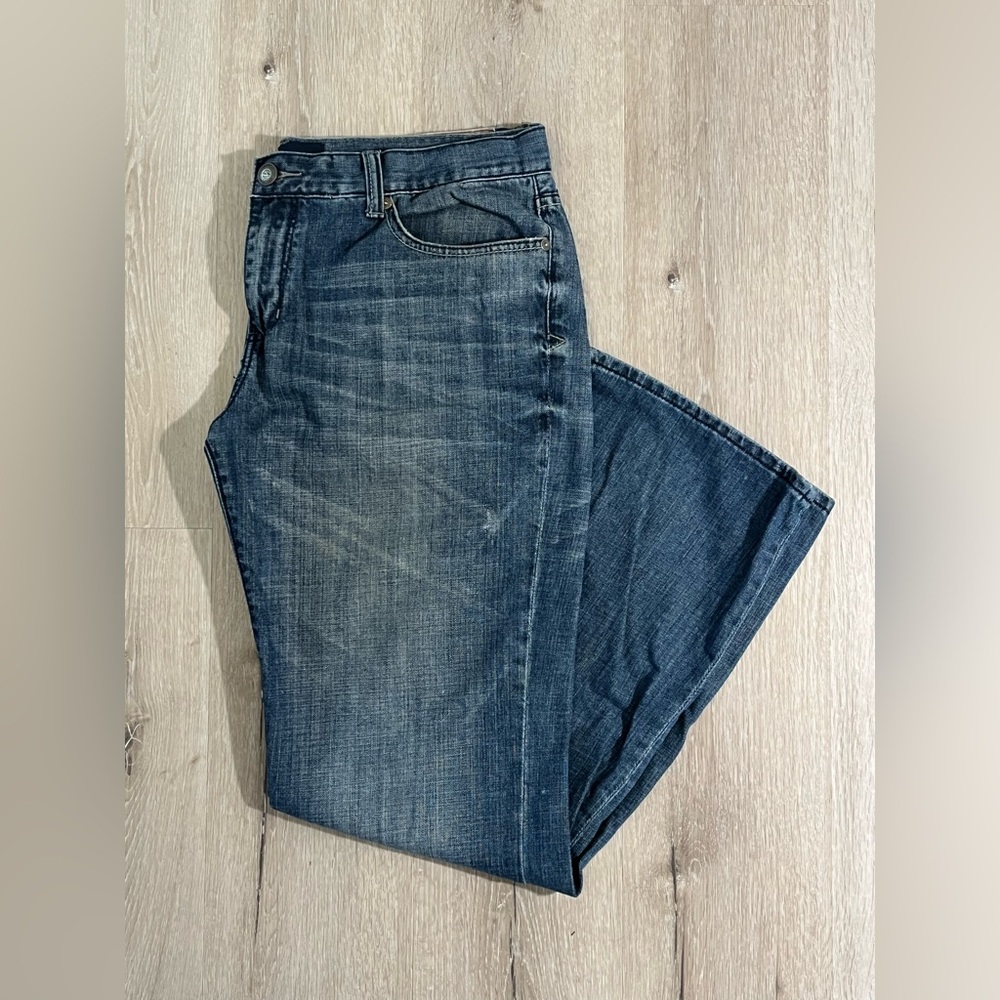 Vintage Men’s Seven7 SM71 Boot Jeans / Size 38X34 / Medium Wash